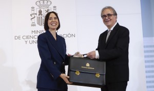 Diana Morant recoge en manos de Joan Subirats la cartera del Ministerio de Ciencia, Innovación y Universidades