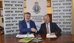  Firma del acuerdo entre DKV y el Colegio Oficial de Médicos de A Coruña mediante el que se ofrecerán pólizas a los profesionales