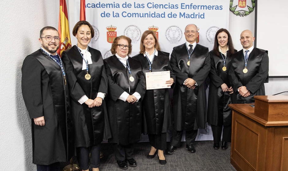 La matrona Dolores Ruiz Berdún, nueva Académica de Número de la Academia de las Ciencias Enfermeras de la Comunidad de Madrid