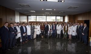 Dolors Montserrat visita por primera vez el Hospital San Pedro de Logroño