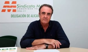  Víctor Pedrera, vicesecretario general de la Confederación Estatal de Sindicatos Médicos (CESM),deja dos vías alternativas a las multas a malos pacientes.