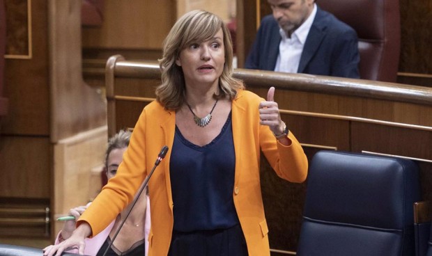 Pilar Alegría, ministra de Educación, cartera que defiende que el Supremo "no estima eliminar" la FP sociosanitaria