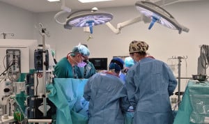 Intervención quirúrgica en el Hospital 12 de Octubre.