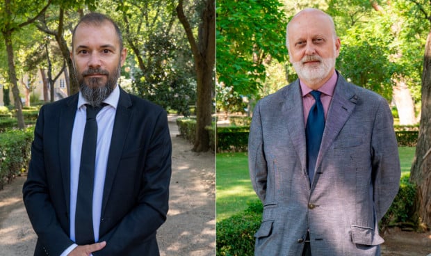 Ramón Sánchez y Manuel Cuenca, directivos del ISCIII