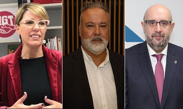 Tras el fin de la tasa de reposición, Isabel Araque, Jesús Jordán y Miguel Borra acercan nuevas OPE y más sueldo en sanidad.