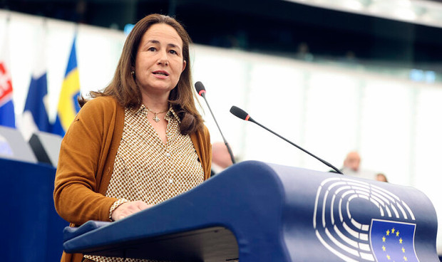 La eurodiputada de Vox Margarita de la Pisa  ha iniciado una campaña en el Parlamento europeo en defensa de los celíacos.