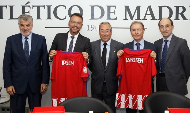 El Atlético, Janssen e Ipsen, juntos contra el cáncer de próstata
