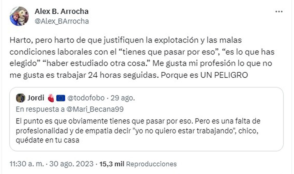 Las críticas que sufren los médicos por denunciar las guardias