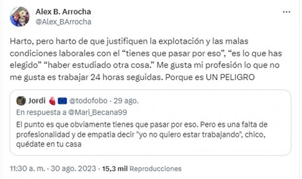 Las críticas que sufren los médicos por denunciar las guardias