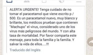 El bulo del virus Machupo se reactiva y la Policía toma cartas en el asunto