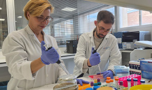 Médicos en el laboratorio 