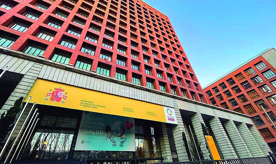 Sede del Ministerio de Sanidad, que tiene novedades sobre el Estatuto Marco
