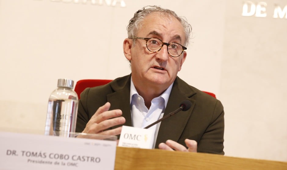   El presidente del Cgcom, Tomás Cobo