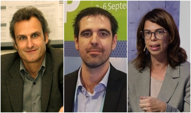 Antoni Gilabert, Josep Maria Guiu y Ana Juanes. 
