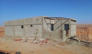 Todos los detalles de la construcción del Colegio de Médicos Saharauis.