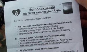 El colmo del sinsentido: terapia de homeopatía para curar la homosexualidad