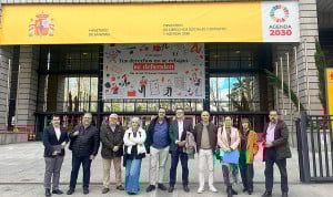 Representantes del comité de huelga médica, que mantiene su rechazo a un mediador con Sanidad