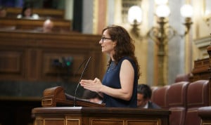 La ministra de Sanidad, Mónica García, defiende la reforma del copago farmacéutico