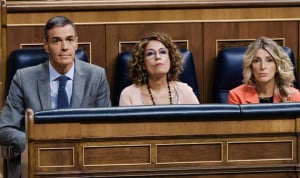 Pedro Sánchez, María Jesús Montero y Yolanda Díaz no concuerdan en las medidas para frenar la temporalidad laboral en sanidad