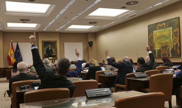 Votación de la Comisión de Sanidad del Congreso, que ha rechazado el Grado de Imagen Médica. 