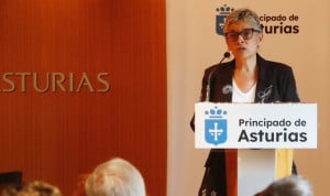  Concepción Saavedra, consejera de Salud del Principado de Asturias, en el Pacto de Salud Mental