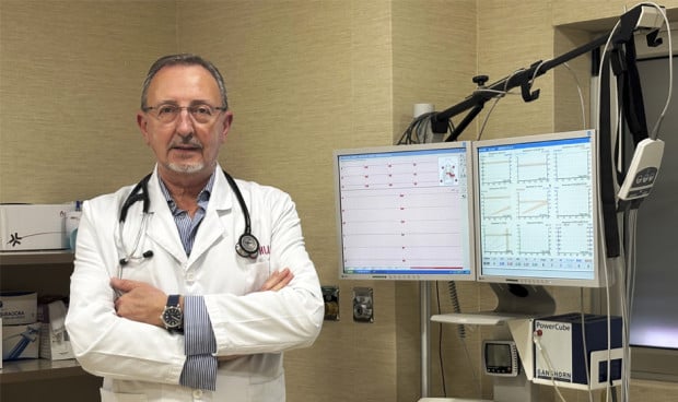 Vidal Tapia, cardiólogo de HLA Clínica Montpellier.