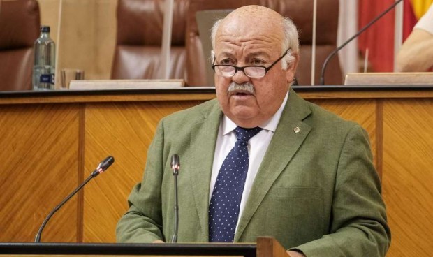 El Covid-19 'monopoliza' a Jesús Aguirre en el Parlamento andaluz