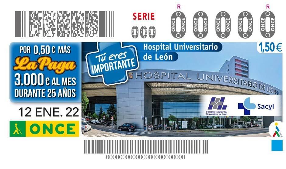 El cupón de la ONCE inicia su viaje por los hospitales de España