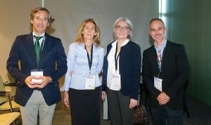 Pablo Pérez Martínez, Carmen Garcés, Cristina Andrés Lacueva y César Bustos Marín protagonizan la mesa 'Nutrición: Somos lo que comemos... e moito mais'.