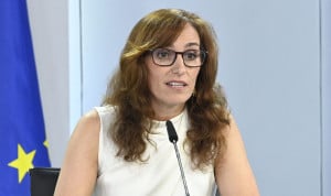 Mónica García, ministra de Sanidad, que prevé estudiar con sindicatos y CCAA los efectos de las guaridas en las bajas laborales sanitarias
