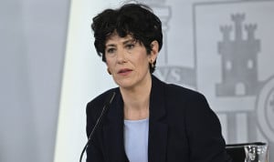 Elma Saiz, ministra de Inclusión, Seguridad Social y Migraciones, que ha publicado los datos de la afiliación media en el sector sanitario