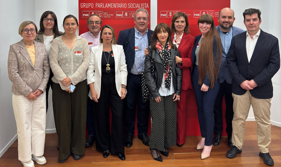  Reunión entre representantes de Apemyf y el grupo parlamentario Socialista del Congreso de los Diputados para abordar el Estatuto Médico
