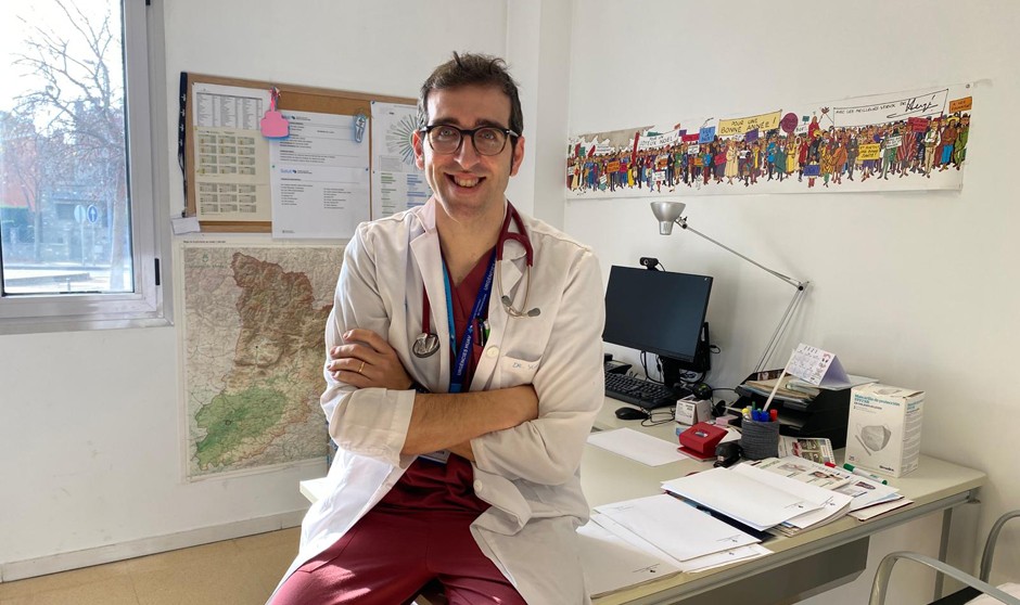 El jefe del Servei d'Urgències del Hospital Arnau de Vilanova de Lleida, Oriol Yuguero, habla del fin de guardias 24h.