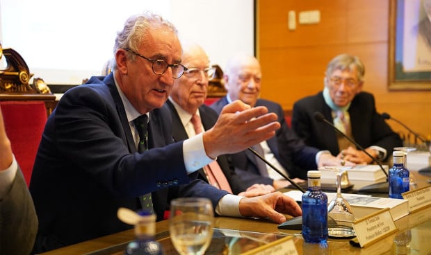 Tomás Cobo, presidente del Foro de la Profesión Médica, que apoya la huelga del 13 de junio