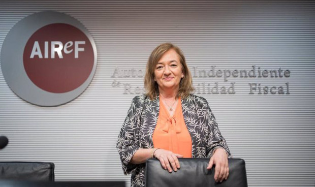 Cristina Herrero, presidenta de la Airef, que prevé un crecimiento del gasto sanitario asociado al envejecimiento