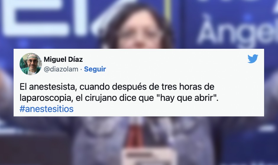 El gesto de Ángels Barceló inspira numerosos memes sanitarios