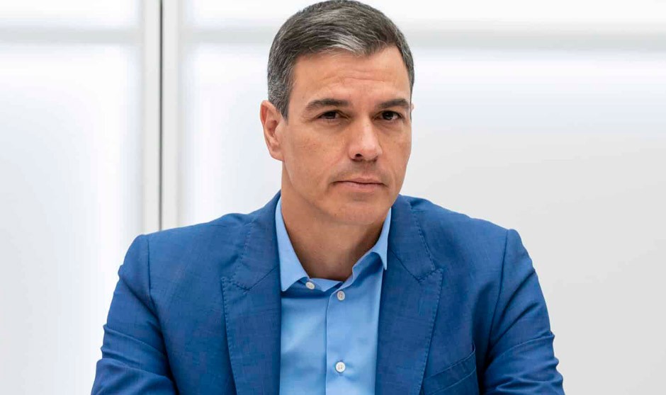 El presidente del Gobierno, Pedro Sánchez