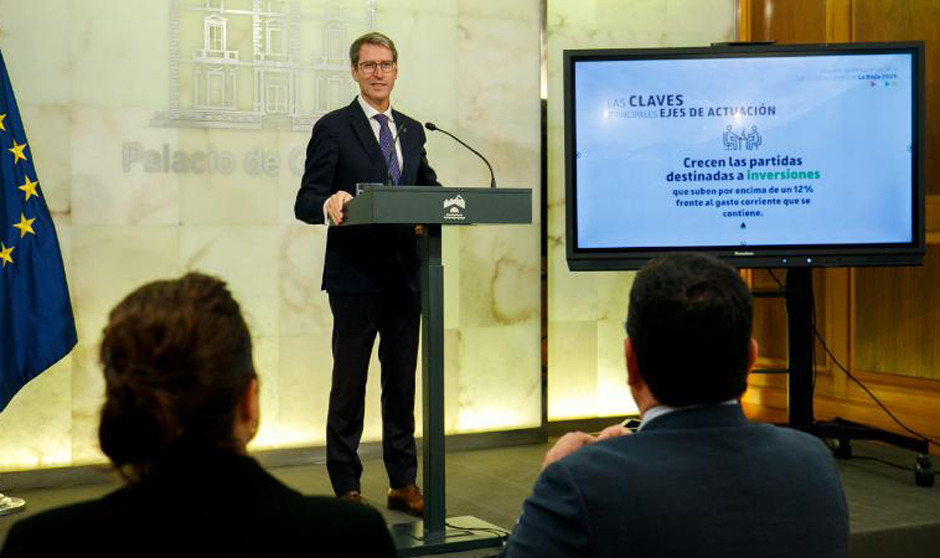 El Gobierno de La Rioja aprueba el Proyecto de Presupuestos regionales 2026, con un incremento en sanidad