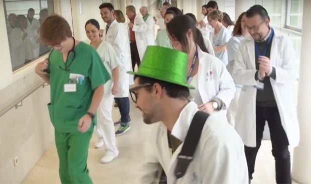 El Gregorio Marañón agradece bailando en un vídeo la donanción de órganos