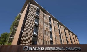 La fachada sostenible de la nueva HLA Clínica Internacional Barcelona.