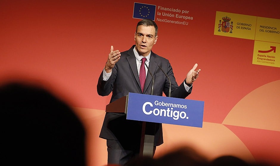 Pedro Sánchez asegura que el Estado apostó por empresas y emprendimiento durante la pandemia