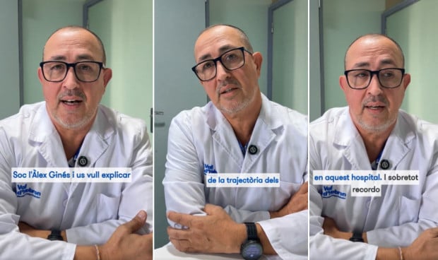  Alex Ginés, coordinador de Fisioterapia y Terapia Ocupacional del Hospital Vall d'Hebrón. Alex Ginés recuerda los valores que le inculcó su padre y que le han hecho ser un gran profesional: compromiso y lealtad