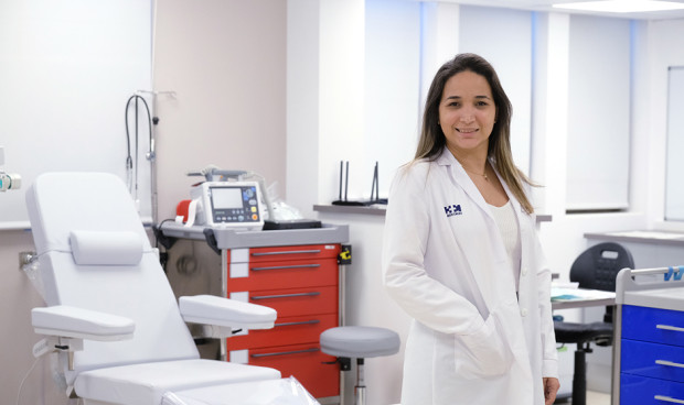  La coordinadora de la Unidad de Ensayos Clínicos de Fase I Start, Tatiana Hernández.