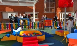 El hospital de Alcorcón humaniza la Pediatría con un parque infantil