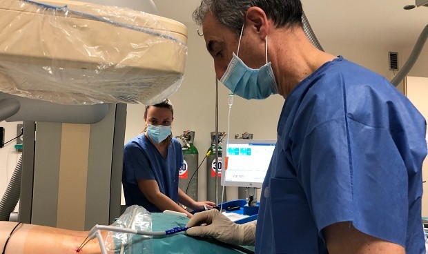 El Hospital de Burgos usa crioablación en tumores renales de difícil acceso