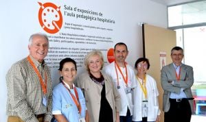 El Hospital de Denia estrena una sala para exposiciones de niños ingresados