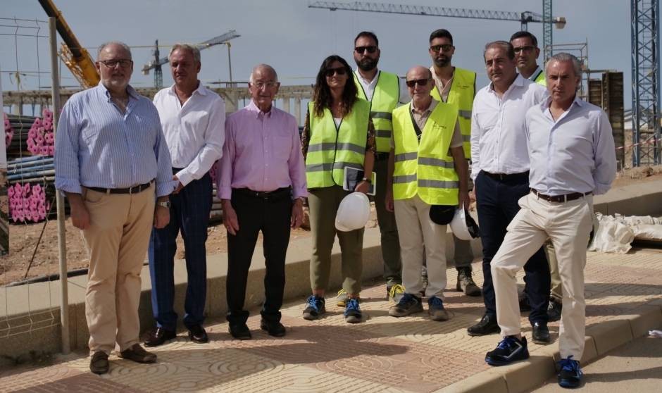 El hospital de Roquetas cuenta ya con el 20% de su estructura ejecutada