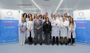  Buruaga y Pascual presentan la nueva unidad de enfermedades raras.