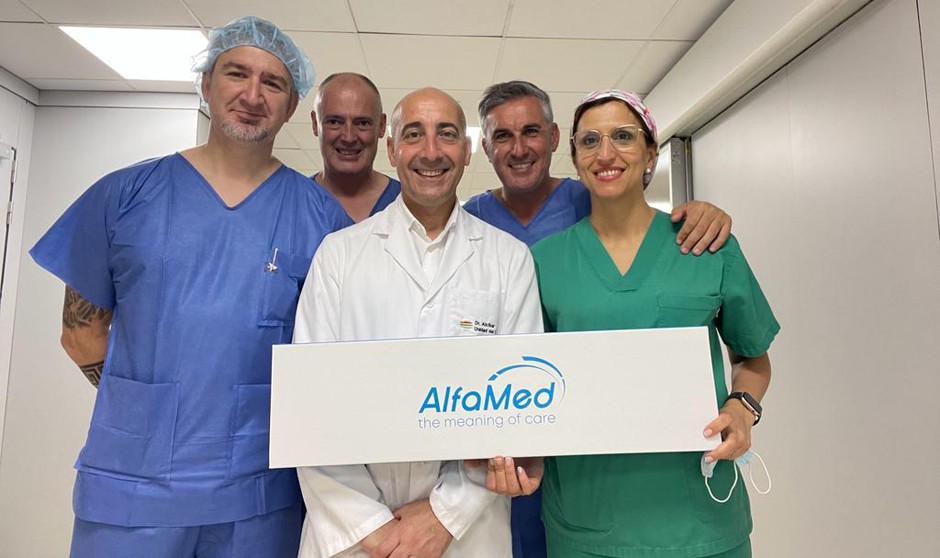  Unidad del Dolor del Hospital Intermutual de Euskadi, liderada por Noelia Calvo y José Luis Alciba.