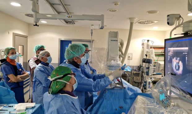 Médicos del HUCA.